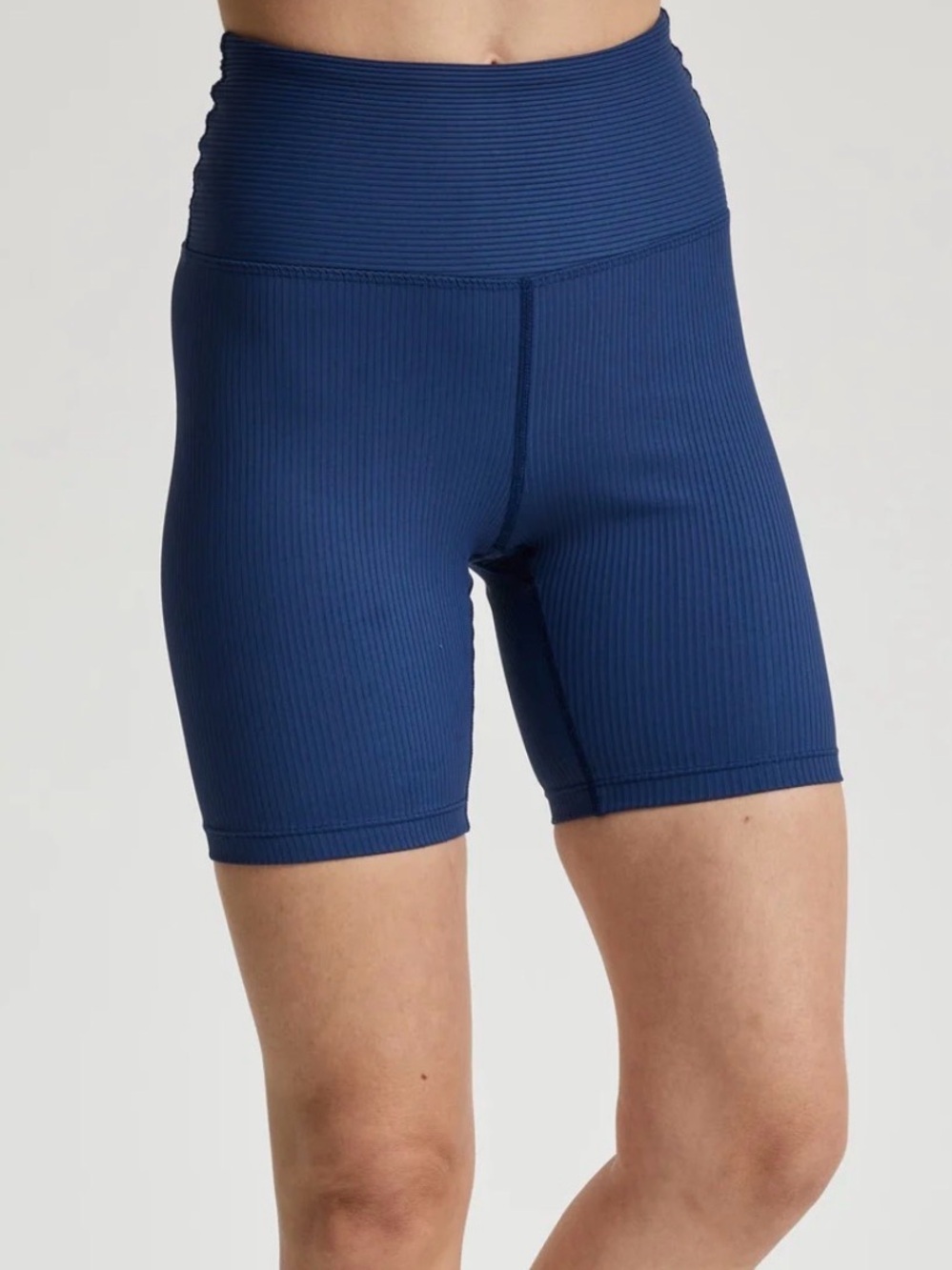 YEAR OF OURS RIBBED 6 INCH BIKE SHORT- BLACK- SIZE XS